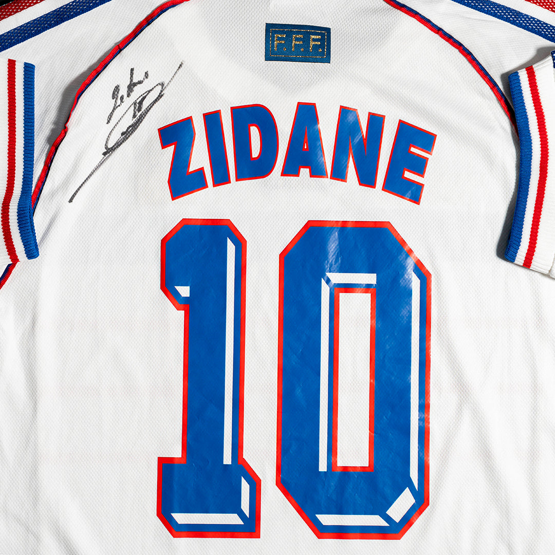 Jersey Firmado Zinedine Zidane - Selección de Francia 1998